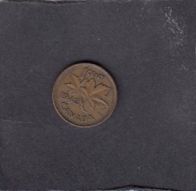 Beschrijving: 1 Cent GEORGIUS VI